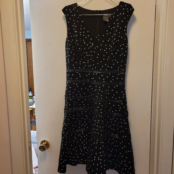 Taylor Dresses & Skirts - Fit and Flare Polka Dot Dress- EU - wore like 3 times